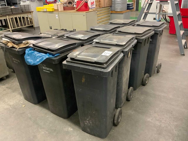 Afvalcontainer 120l. (8x) - afbeelding 1 van  6