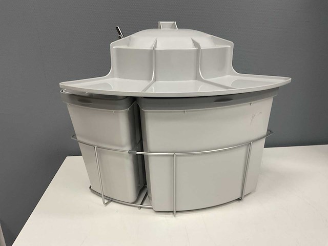 Afvalemmer 1x 18l 1x 12l 1x 9l - afbeelding 1 van  6