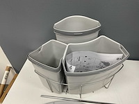 Afvalemmer 1x18l 1x12l 1x9l - afbeelding 2 van  7