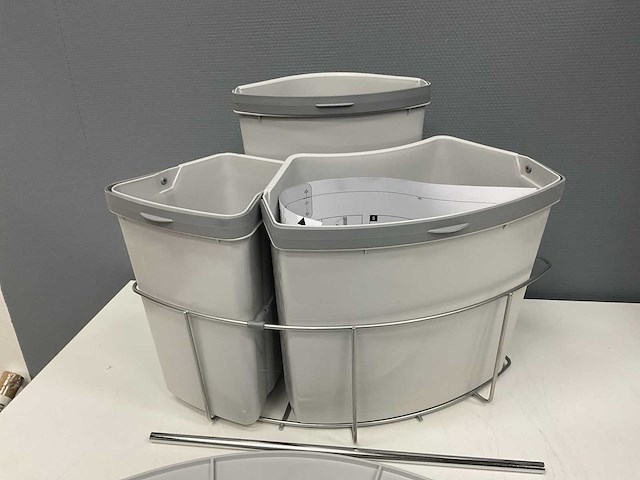 Afvalemmer 1x18l 1x12l 1x9l - afbeelding 3 van  7