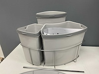 Afvalemmer 1x18l 1x12l 1x9l - afbeelding 3 van  7