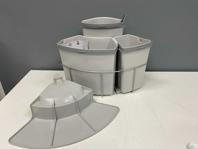 Afvalemmer 1x18l 1x12l 1x9l - afbeelding 2 van  6