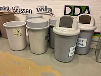 Afvalemmer / prullenbak (6x) - afbeelding 1 van  3