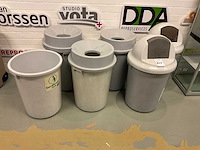 Afvalemmer / prullenbak (6x) - afbeelding 3 van  3