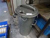 Afvalemmer staal - afbeelding 1 van  1