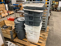 Afvalemmers & grondstofbakken (9x) - afbeelding 1 van  1