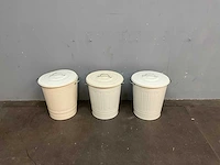 Afvalemmers & prullenbakken (5x)