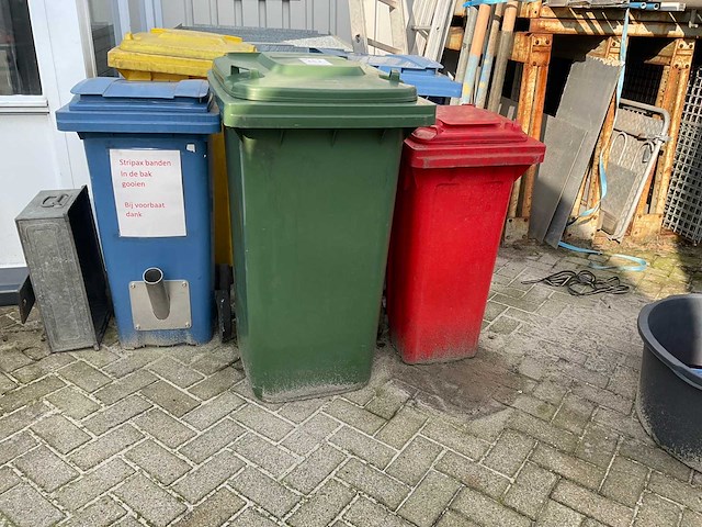 Afvalemmers & prullenbakken (5x) - afbeelding 1 van  5