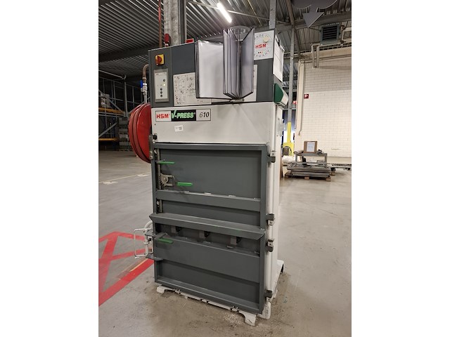 Afvalpers hsm, v-press 610, bouwjaar 2010 - afbeelding 1 van  10