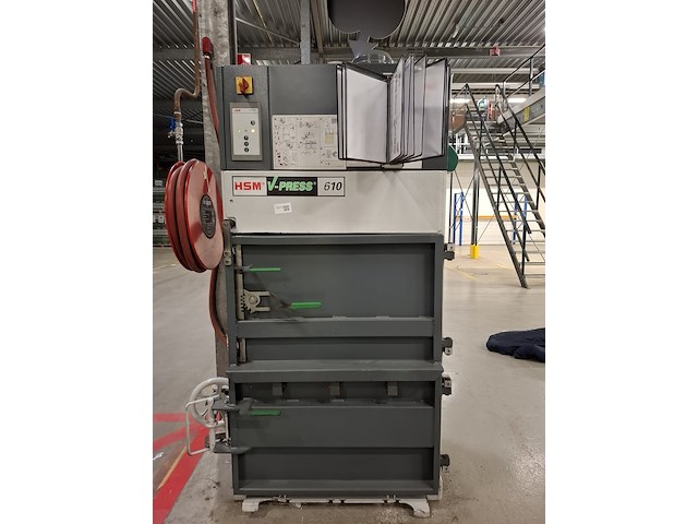Afvalpers hsm, v-press 610, bouwjaar 2010 - afbeelding 3 van  10