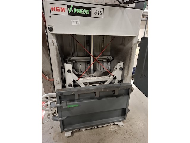 Afvalpers hsm, v-press 610, bouwjaar 2010 - afbeelding 5 van  10