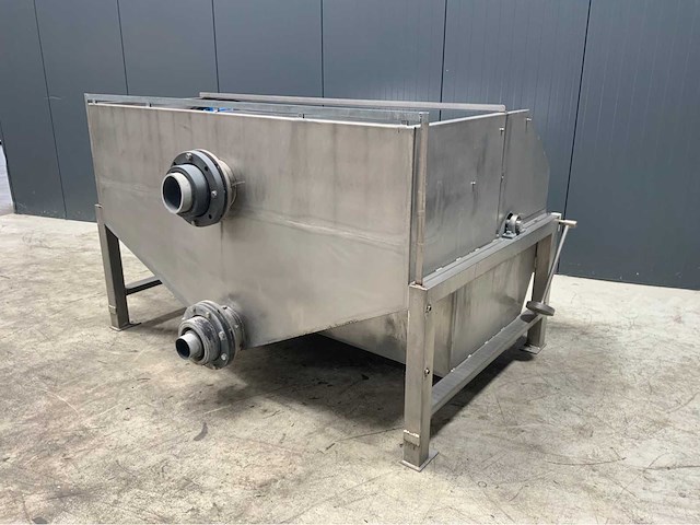 Afvalwater spoeltrommel met filter - afbeelding 5 van  5