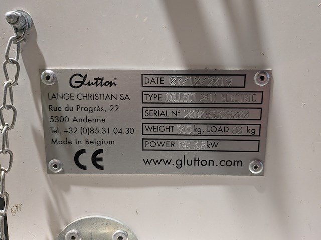 Afvalzuiger, glutton, collect 2411 electric, 2019 - afbeelding 5 van  14