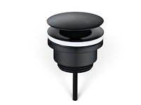 Afvoerplug mat zwart - afbeelding 1 van  1