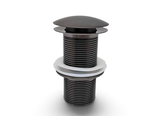 Afvoerplug verlegd gunmetal - afbeelding 1 van  1