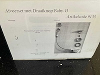 Afvoerset met draaiknop baby-o - afbeelding 1 van  4