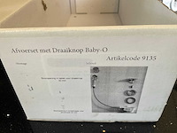 Afvoerset met draaiknop baby-o - afbeelding 2 van  4