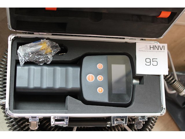 Afvoerzoeker vevor type 512 receiver in koffer. incl. twee rollen met rioolveer. - afbeelding 3 van  3