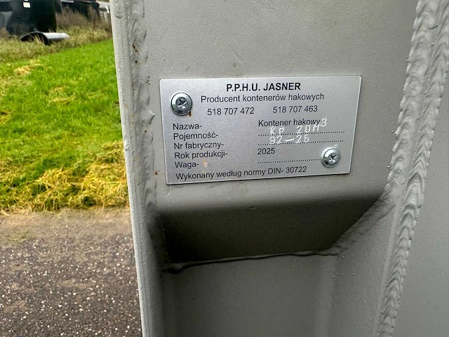 Afzet afvalcontainer 40m3 - afbeelding 8 van  8