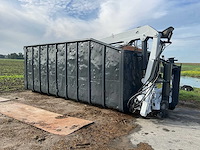 Afzet afvalcontainer met laadkraan - afbeelding 1 van  18