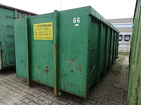 Afzet afvalcontainer