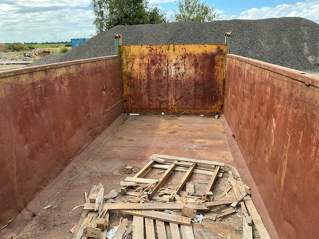 Afzet container (haakarm) met klep - afbeelding 6 van  11