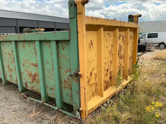 Afzet container (haakarm) met klep - afbeelding 8 van  11