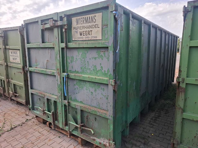 Afzet container open haakarm - afbeelding 4 van  7