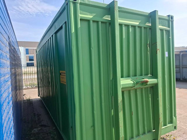 Afzet container open haakarm - afbeelding 3 van  8