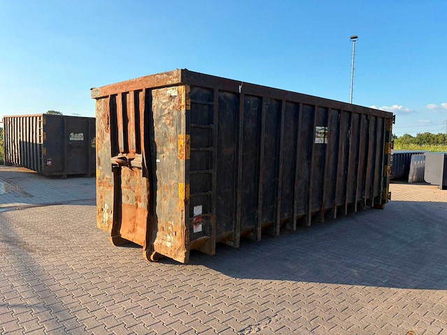 Afzet haakarm / kabel container 40m3 - afbeelding 1 van  7