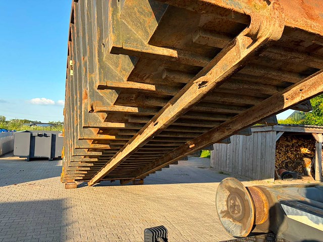 Afzet haakarm / kabel container 40m3 - afbeelding 6 van  7
