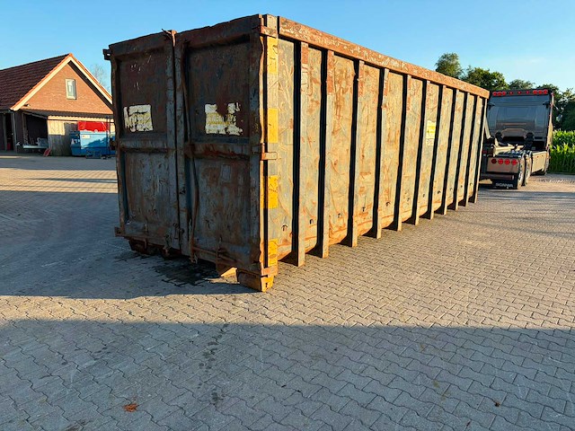 Afzet haakarm / kabel container 40m3 - afbeelding 3 van  7