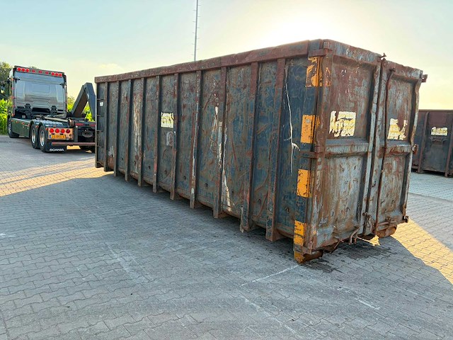 Afzet haakarm / kabel container 40m3 - afbeelding 4 van  7