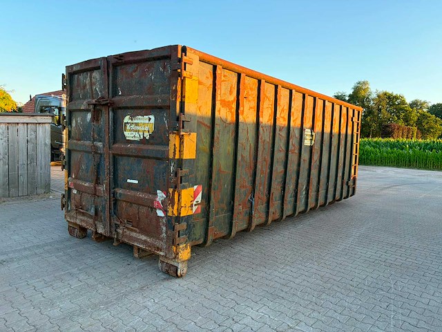 Afzet haakarm / kabel container 40m3 - afbeelding 1 van  2