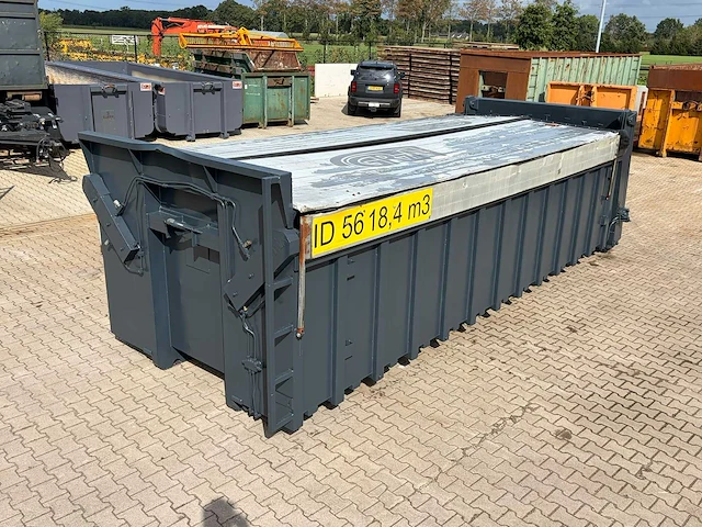 Afzet kleppencontainer 18m3 - afbeelding 1 van  10