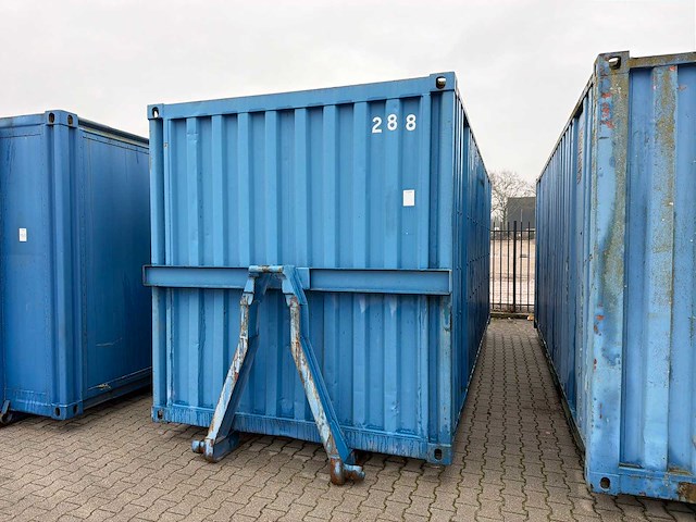 Afzet opslagcontainer 20ft (haak) - afbeelding 1 van  4