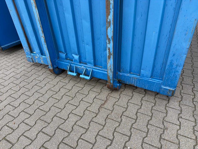 Afzet opslagcontainer 20ft (kabel / ketting) - afbeelding 2 van  6