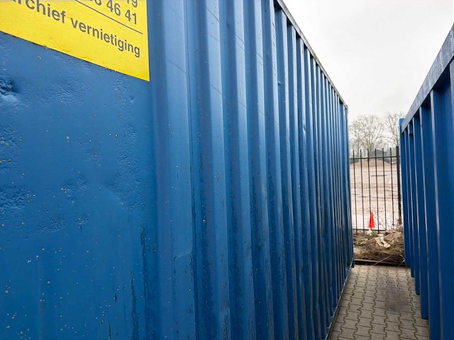 Afzet opslagcontainer 20ft (kabel / ketting) - afbeelding 3 van  6