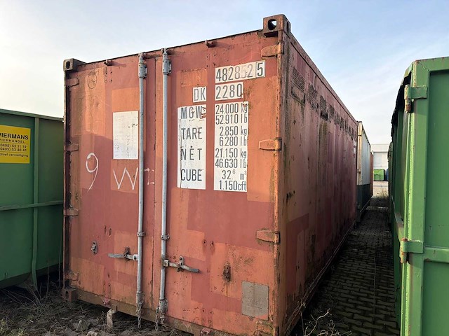 Afzet opslagcontainer 20ft - afbeelding 1 van  7