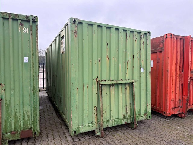 Afzet opslagcontainer 20ft - afbeelding 1 van  5