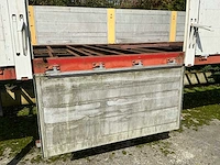 Afzetbaar vrachtwagenframe met twistlocks en aluminium schotten – 7.250 × 2.510 mm – zonder bodem - afbeelding 3 van  15