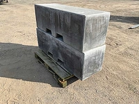 Afzetblok beton antraciet 160 cm (2x) - afbeelding 6 van  7