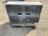 Afzetblok beton antraciet 160 cm (2x) - afbeelding 7 van  7