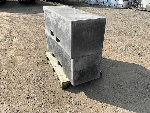 Afzetblok beton antraciet 160 cm (2x) - afbeelding 3 van  7