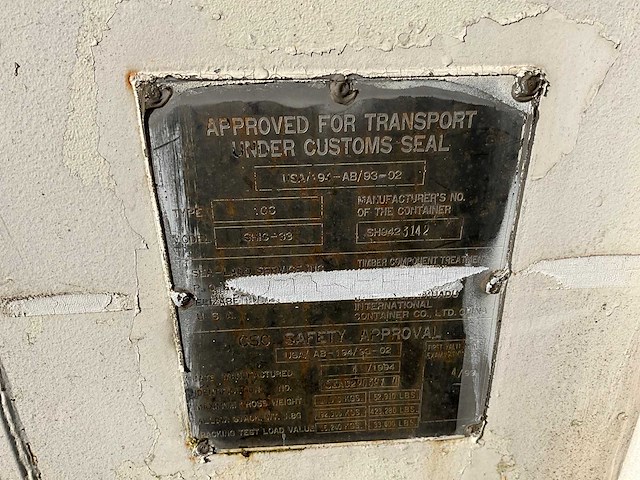 Afzetcontainer (20ft) - afbeelding 6 van  10