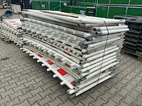 Afzethekken rood/wit kunststof - afbeelding 2 van  2