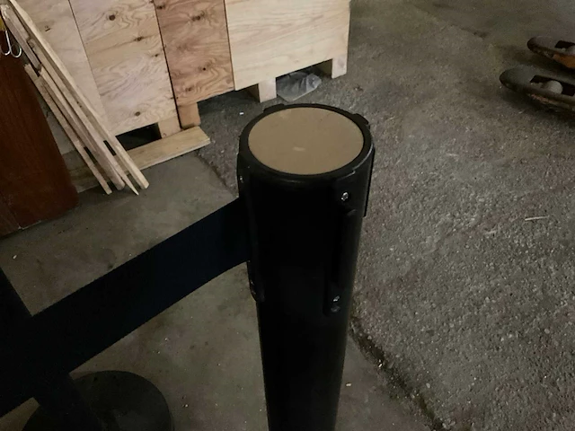 Afzetpaal - lint 200cm (6x) - afbeelding 2 van  3