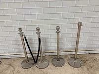 Afzetpaal met 1 touw (4x) - afbeelding 1 van  4