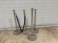 Afzetpaal met 1 touw (4x) - afbeelding 4 van  4