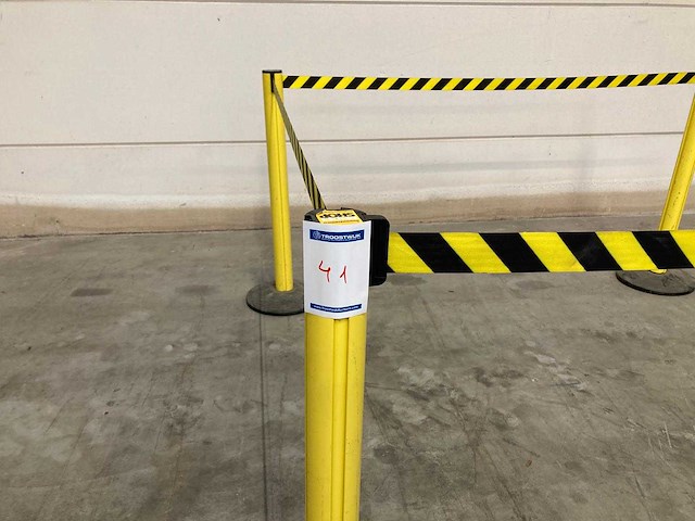 Afzetpaal uittrekbaar lint (4x) - afbeelding 4 van  4